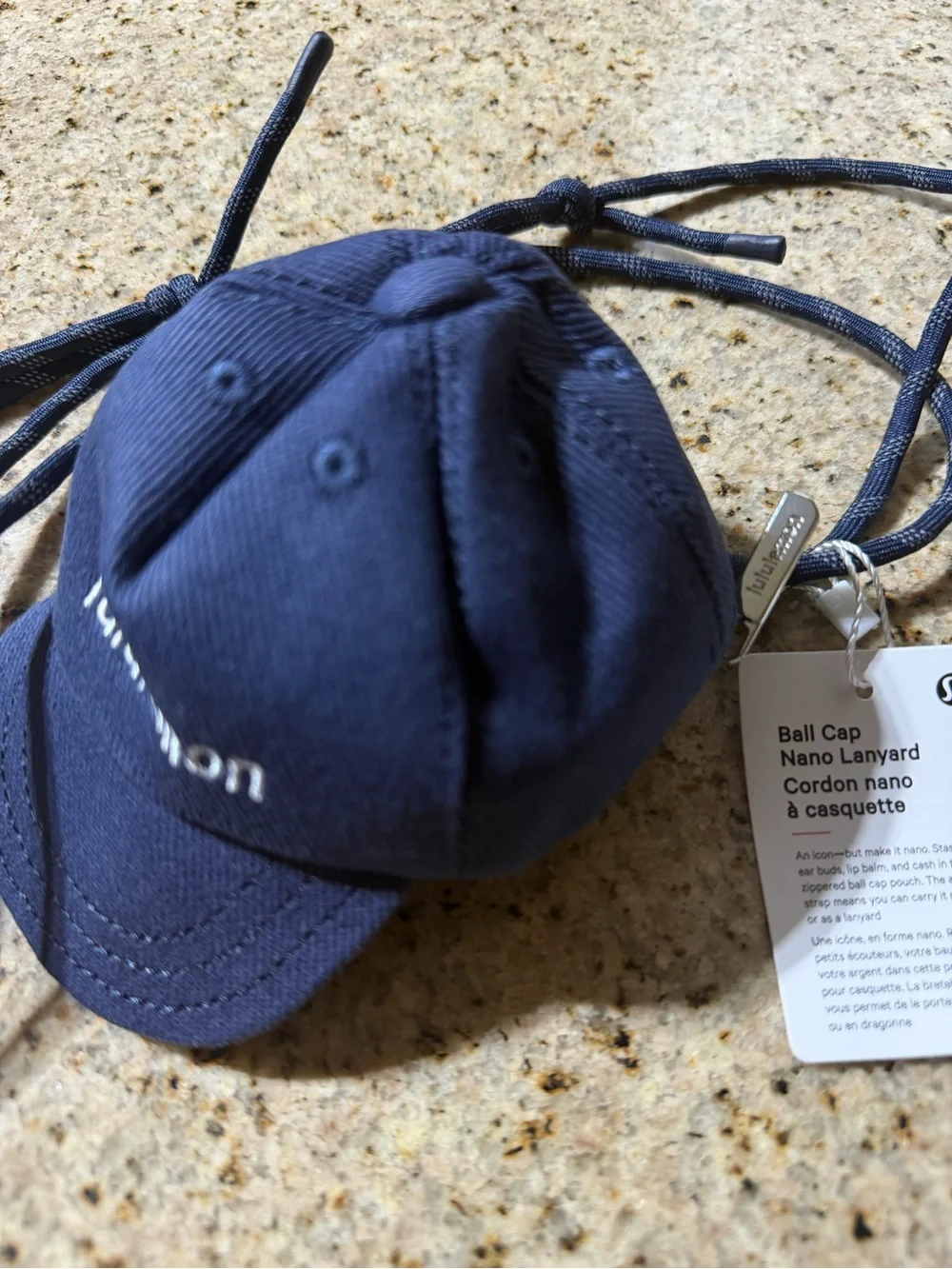 Rare lululemon bell cap nano lanyard